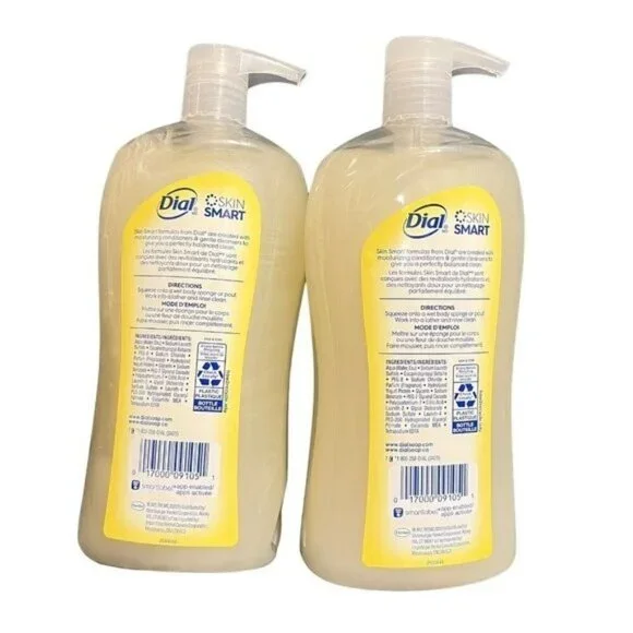 2X Dial Greek Yogourt (Yogurt) Body Wash , 946ml (32 oz), New